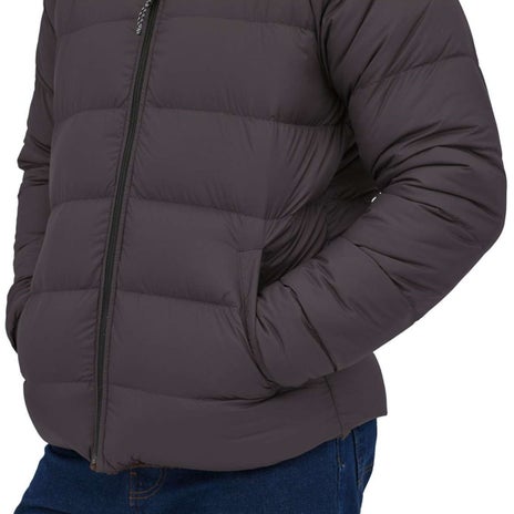 Patagonia Reversible Silent Down Jacket in Ink Black