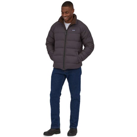 Patagonia Reversible Silent Down Jacket in Ink Black