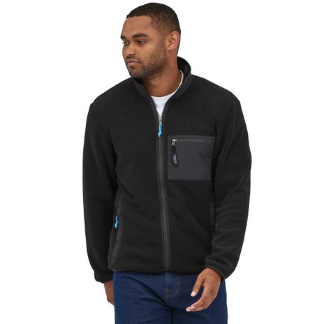 Patagonia Synchilla Jacket in Black/Black