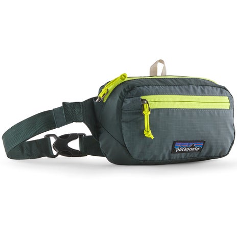 Patagonia Ultralight Black Hole Mini Hip Pack in Nouveau Green