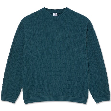 Polar Alex Sweater in Petrol Blue