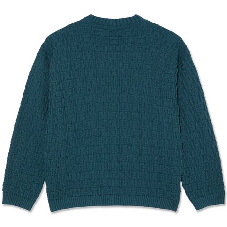 Polar Alex Sweater in Petrol Blue
