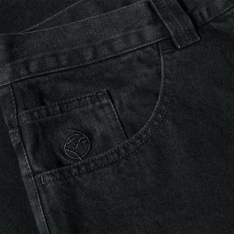 Polar Big Boy Jeans in Pitch Black