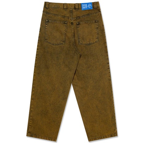 Polar Big Boy Jeans in Yellow Black