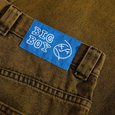 Polar Big Boy Jeans in Yellow Black
