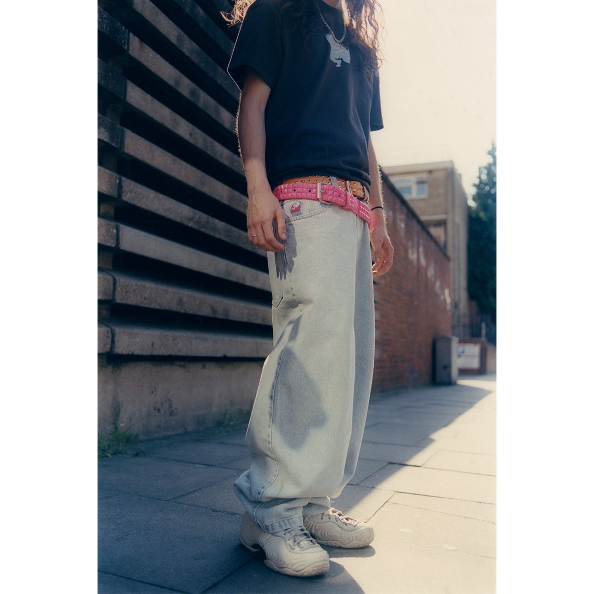 Polar Big Boy OG Logo Pants in Light Blue | Boardertown