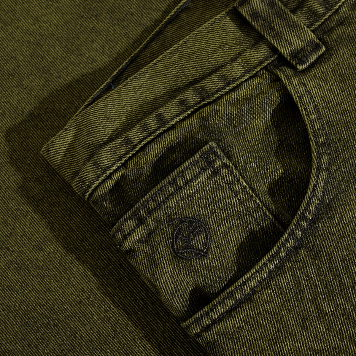 Polar Big Boy Pants in Green Black | Boardertown