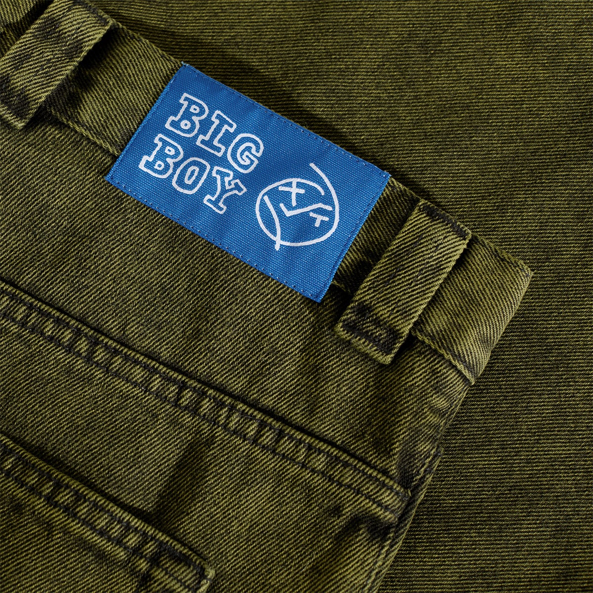 Polar Big Boy Pants in Green Black | Boardertown