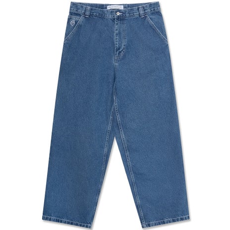 Polar Big Boy Work Pants in Blue Wash
