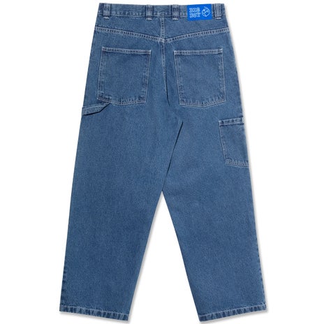 Polar Big Boy Work Pants in Blue Wash