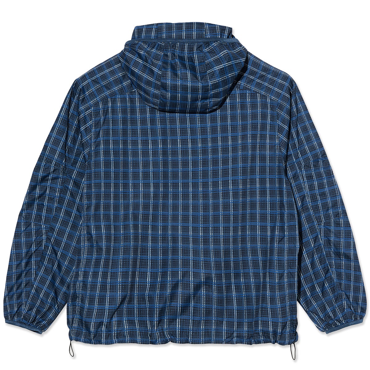 Polar Chase Light Shell Jacket in Blue Check | Boardertown