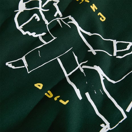 Polar Dave Hood Dual Living in Dark Green