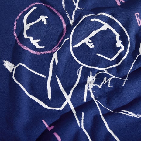 Polar Life in a Bubble Tee in Deep Royal Blue