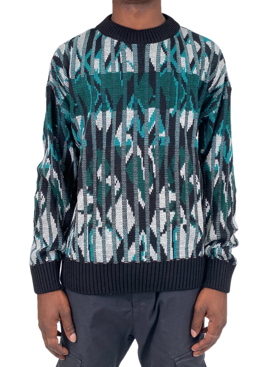 Polar Paul Knit Sweater in Black | Boardertown