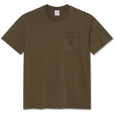 Polar Pocket Tee in Brown