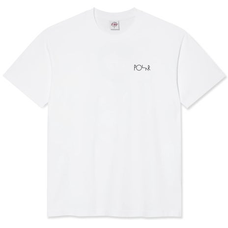 Polar Social Side Tee in White