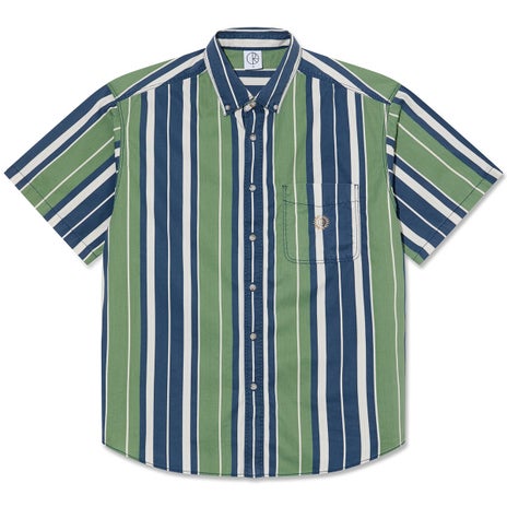 Polar Ted Shirt in Green/Blue