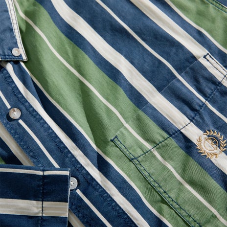 Polar Ted Shirt in Green/Blue