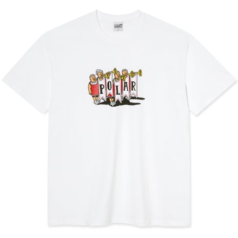Polar Trumpets Tee in White