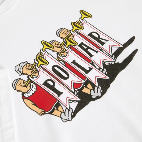 Polar Trumpets Tee in White