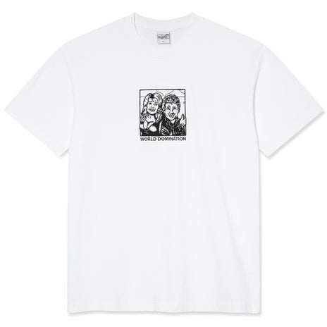 Polar World Domination Tee in White