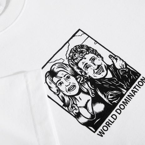 Polar World Domination Tee in White