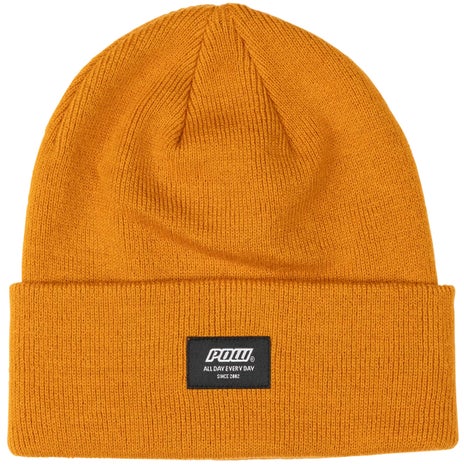 POW Logo Beanie in Orange