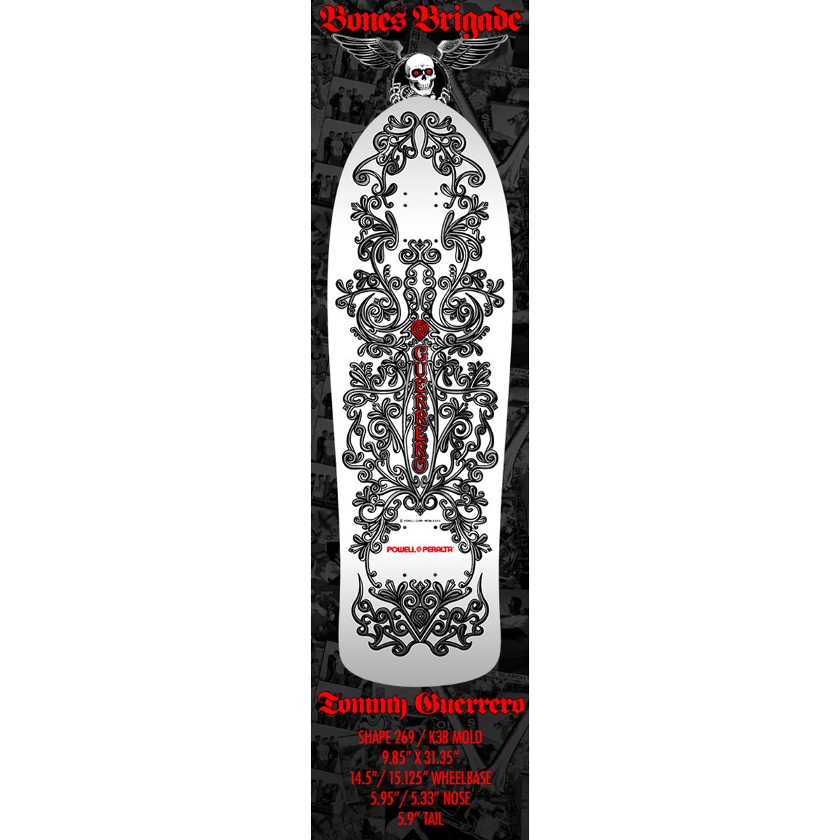 Powell Peralta Bones Brigade Tommy Guerrero Series 17 Skateboard