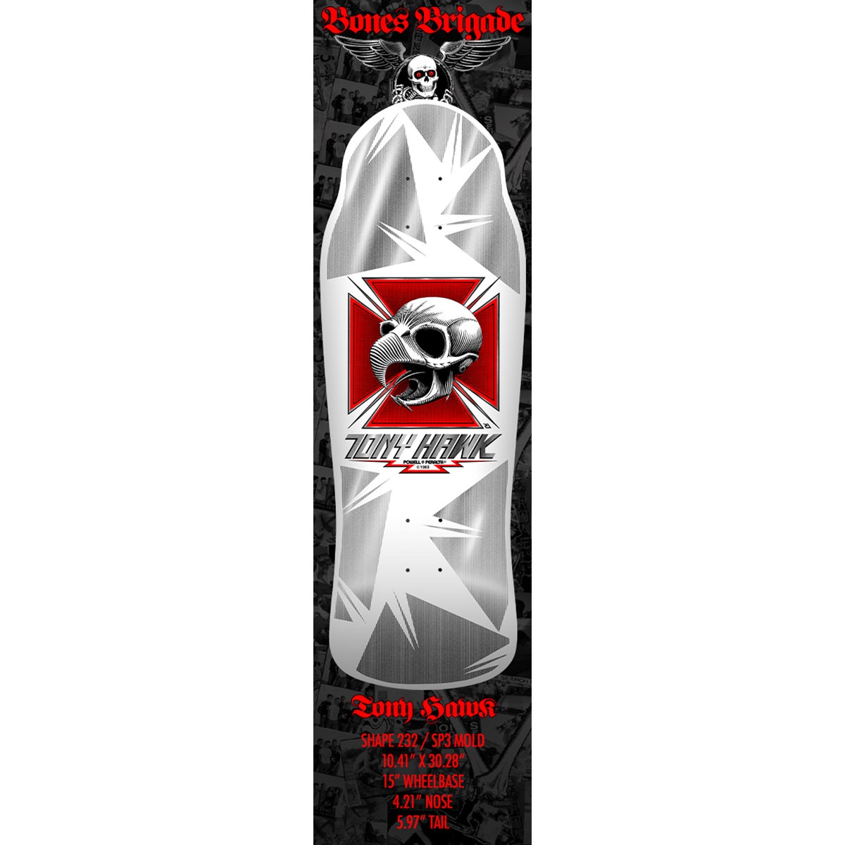 Powell Peralta Bones Brigade Tony Hawk Series 17 Skateboard Deck