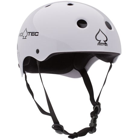 Pro-Tec Classic Helmet in Gloss White