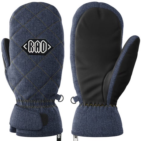 Rad Maze Mitten in Denim