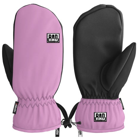 Rad Squad Mitten in Baby Pink