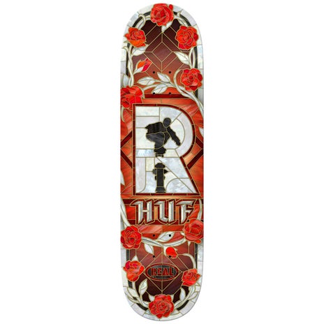 Real Huf Cathedral Skateboard Deck in Huf