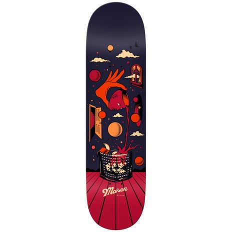 Real On the Rocks Skateboard Deck in Silva