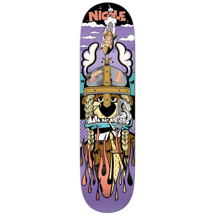 Real x D*Face Skateboard Deck in Hause