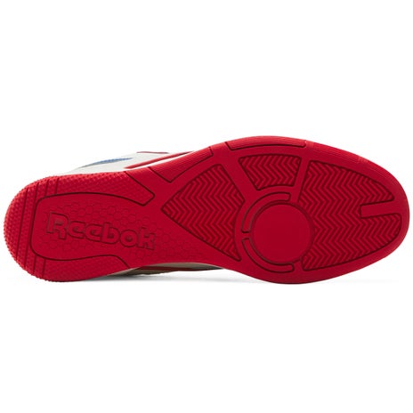 Reebok BB 4000 II Shoe in Chalk/Vector Blue/Vector Red