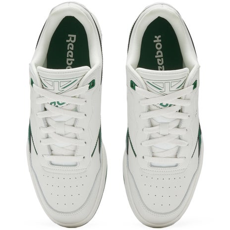 Reebok BB 4000 II Shoe in Pure Grey/Dark Green/Pure Grey