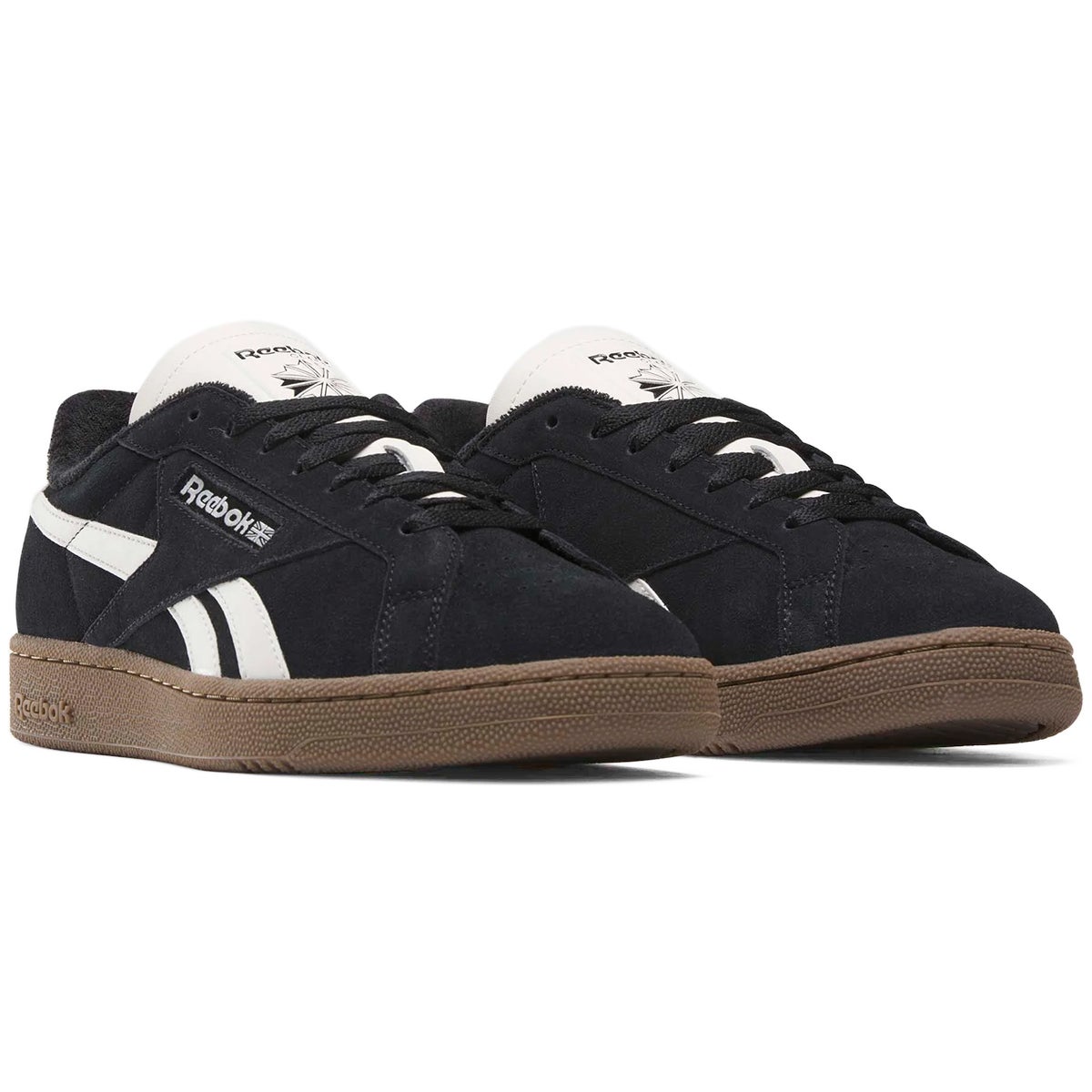 Reebok Club C Grounds UK Shoe in Black/Chalk/Reebok Lee Boardertown