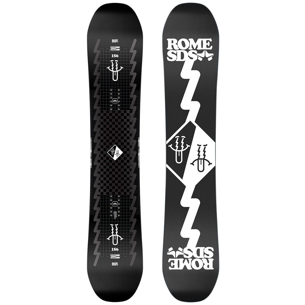 Rome Artifact Pro Snowboard 2024 in 153 Boardertown