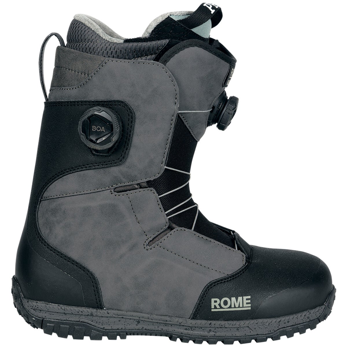 Rome Bodega Boa Snowboard Boots in Black | Boardertown