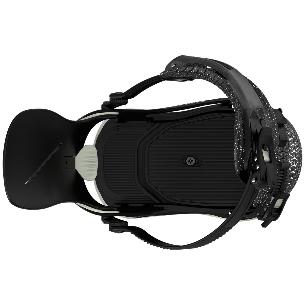 Rome Katana AsymWrap FASE X Stale Snowboard Bindings in Stale