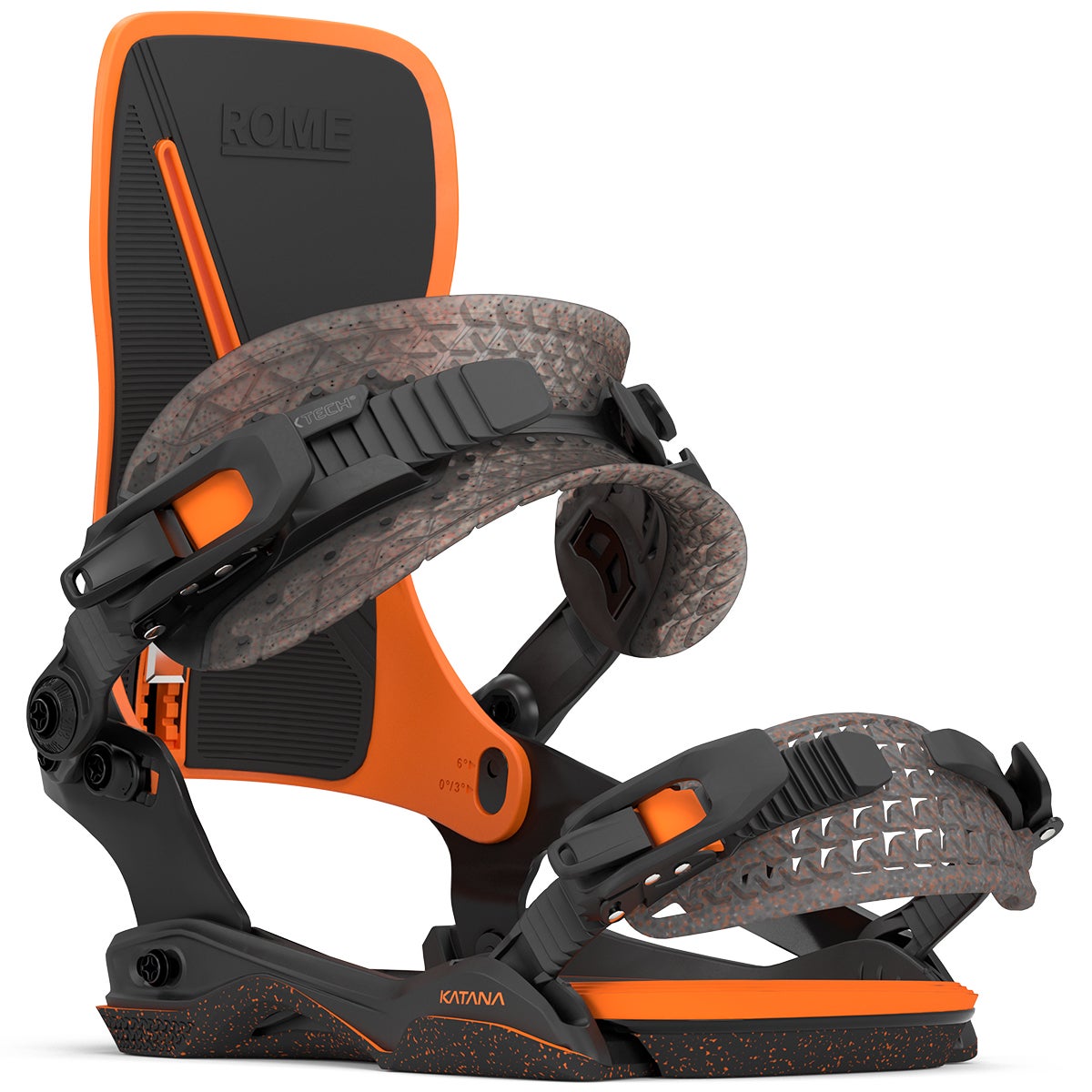 2枚セット R.O.M.E.-N-Tha Darkcide/Slippin'n Rome Katana AsymWrap Snowboard Bindings in Team | Boardertown