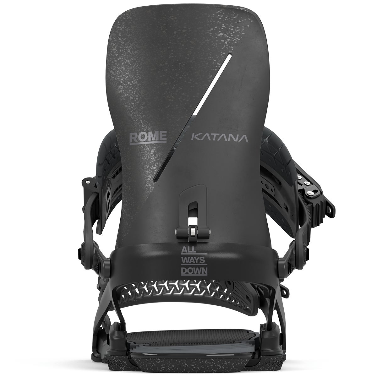 Rome Katana FullWrap Snowboard Bindings in Black | Boardertown