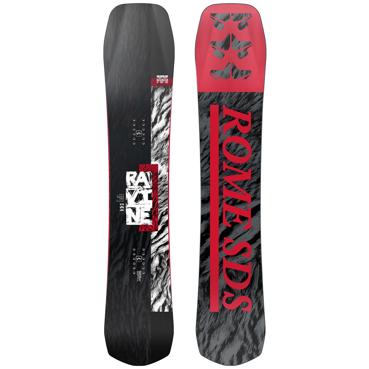 Rome Ravine Snowboard 2024 in 155 Boardertown
