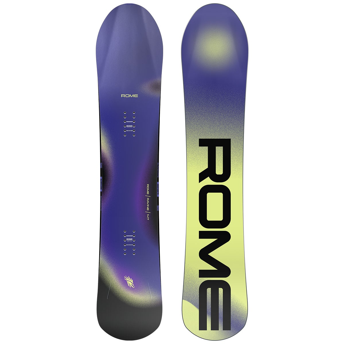 Rome Ravine Women's Snowboard 2027 in Multi | Boardertown