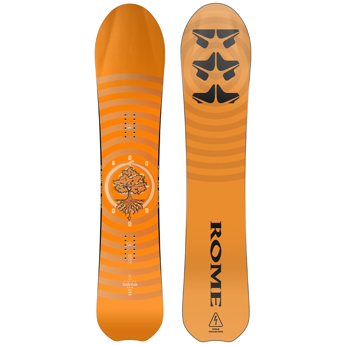 Rome Stale Fish Snowboard 2024 In 154 Boardertown