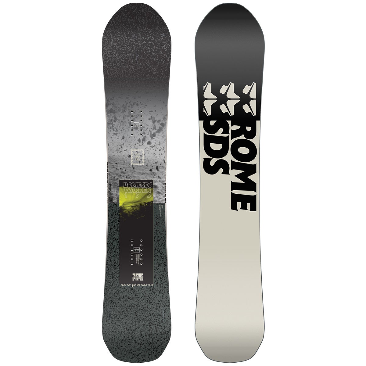 Rome Warden Snowboard 2023 in 158 Boardertown