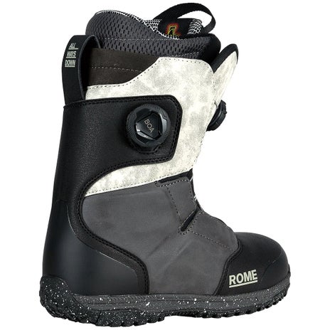 Rome Women's Bodega Pro Boa Snowboard Boots in Black/Bone