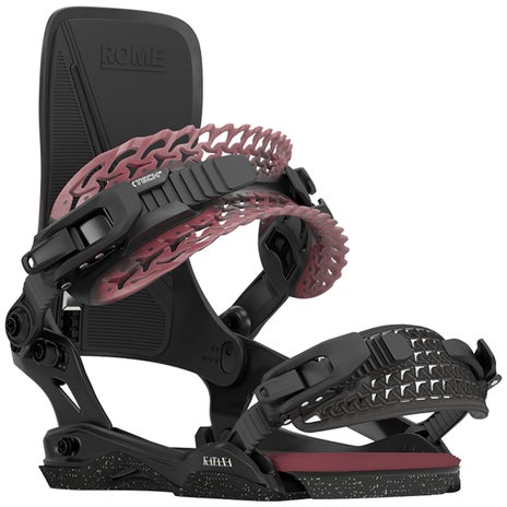 rome cleaver snowboard bindings Katana AW Pro Men's 2025/2026 S / BLACK/SLATE The 2021 Rome Vice is back and even better than before 2023 Rome Cleaver Snowboard Bindings