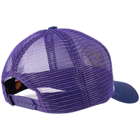 Santa Cruz Classic Dot Youth Trucker in Dark Blue